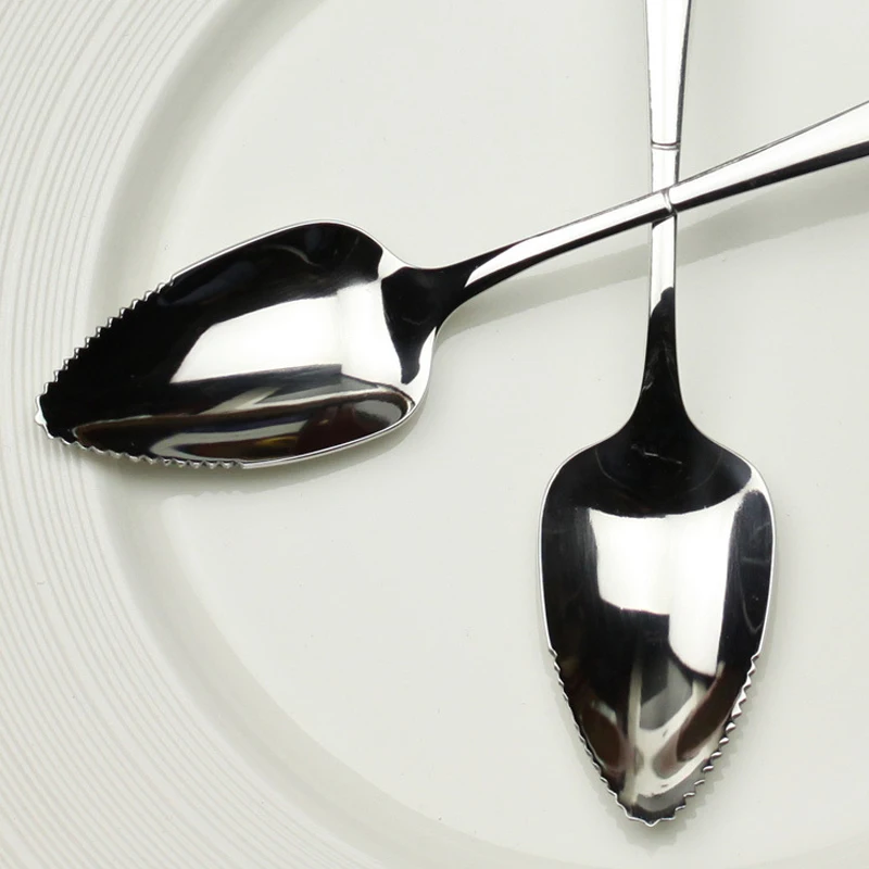 Ложки из нержавеющей стали с длинной ручкой 17 см | Дом и сад