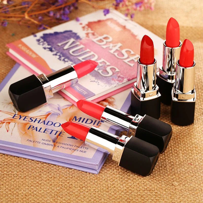 

New Private Label Customized Beauty Matte lipstick Lip Gloss Make Up Waterproof Lipstick