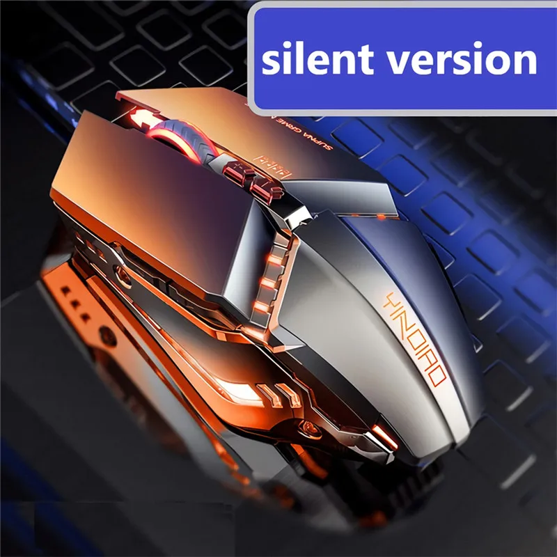 

Wired Gaming Mouse 7 Buttons Optical RGB Backlit 3200DPI Optical Silent USB Game Mice For PC Laptop Notebook Gamer Desktop
