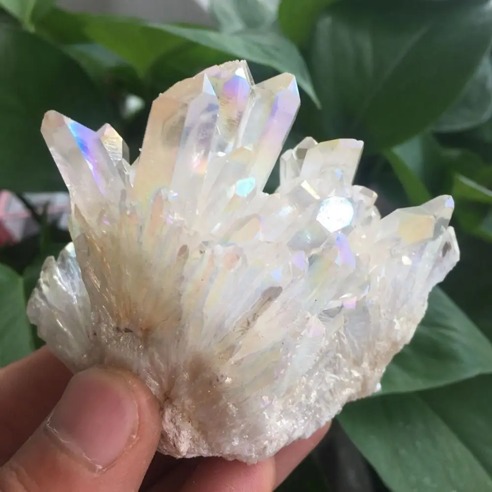 Образец кристалла ауры кварца 200 г | Дом и сад