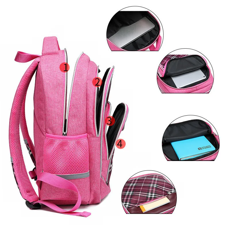 Fashion Children School Bags backpack for Boys Girls High Quality Waterproof backpack kids School Bag shoulder rucksack mochila