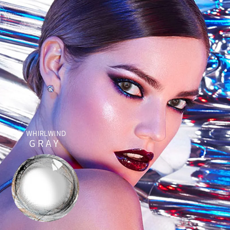 Цветные контактные линзы Jewelens ed цветные для глаз цветная Косметика Eyecon Soft Mcwhirlwind