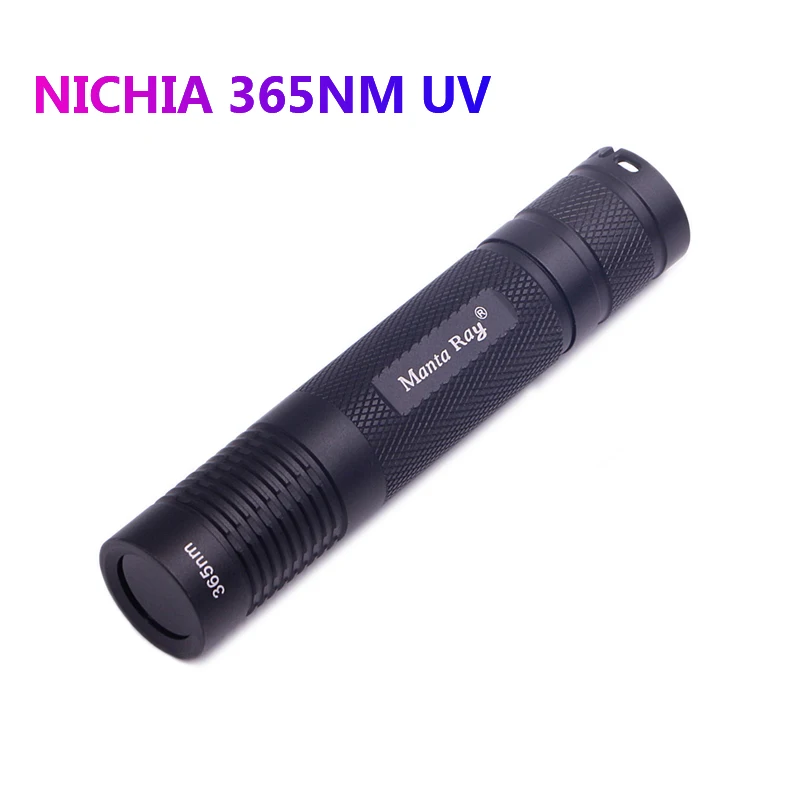 S9 Nichia 365nm 6 Вт Светодиодный УФ лампы 18650 365 нм ультрафиолетового флэш светильник