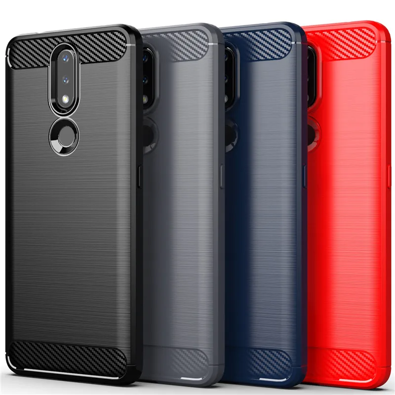 Funda a prueba de golpes para Nokia 2,4, carcasa protectora de silicona suave para tel&eacute;fono, 2,4, 5,4, 3,4, 1,4, 5,3, 6,2-0