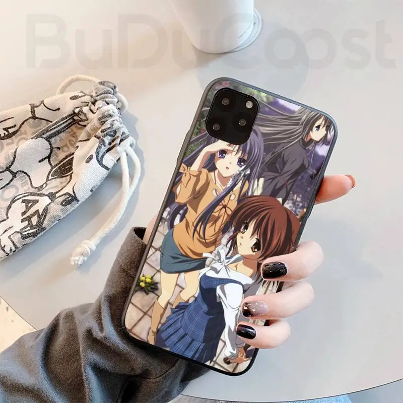 

Anime Clannad For Girl Phone Case For Iphone 12 Pro Max 11 Pro XS MAX 8 7 6 6S Plus X 5S SE 2020 XR Case