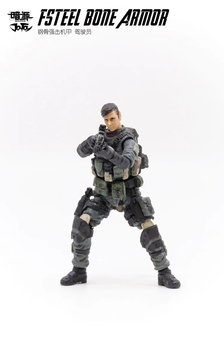 1/25 JOYTOY фигурка FSTEEL BONE ARMOR Mecha и военный солдат фигурка модель игрушки коллекция игрушек Рождественский подарок