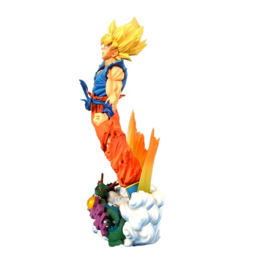 24 см Dragon Ball Z Супер Saiyan Son Goku Аниме Фигурки ПВХ Новая Коллекция игрушек для подарок