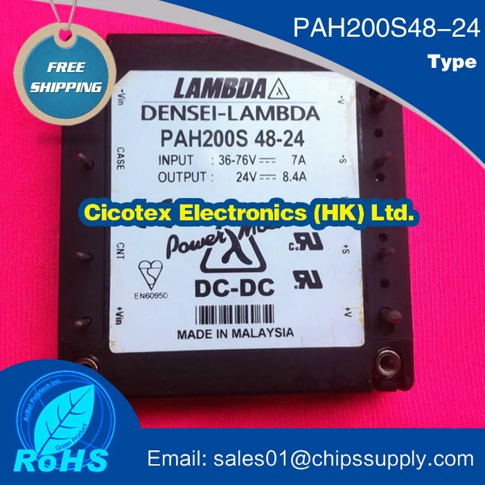 PAH200S48 24 с изолированным затвором (IGBT) силовой модуль преобразования DC V 201 6 W 8.4A