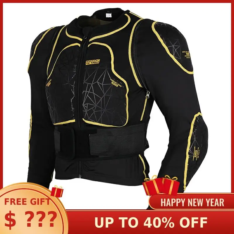 Новый MOTOBOY съемный рукав и Талия протектор мотоцикл броня тела мотокросса CE