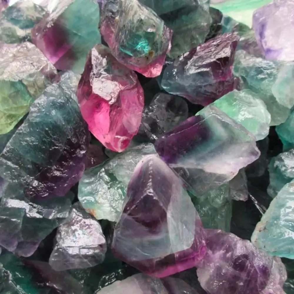 Природные цветные фторшпаты домашняя ароматерапия украшения для морского