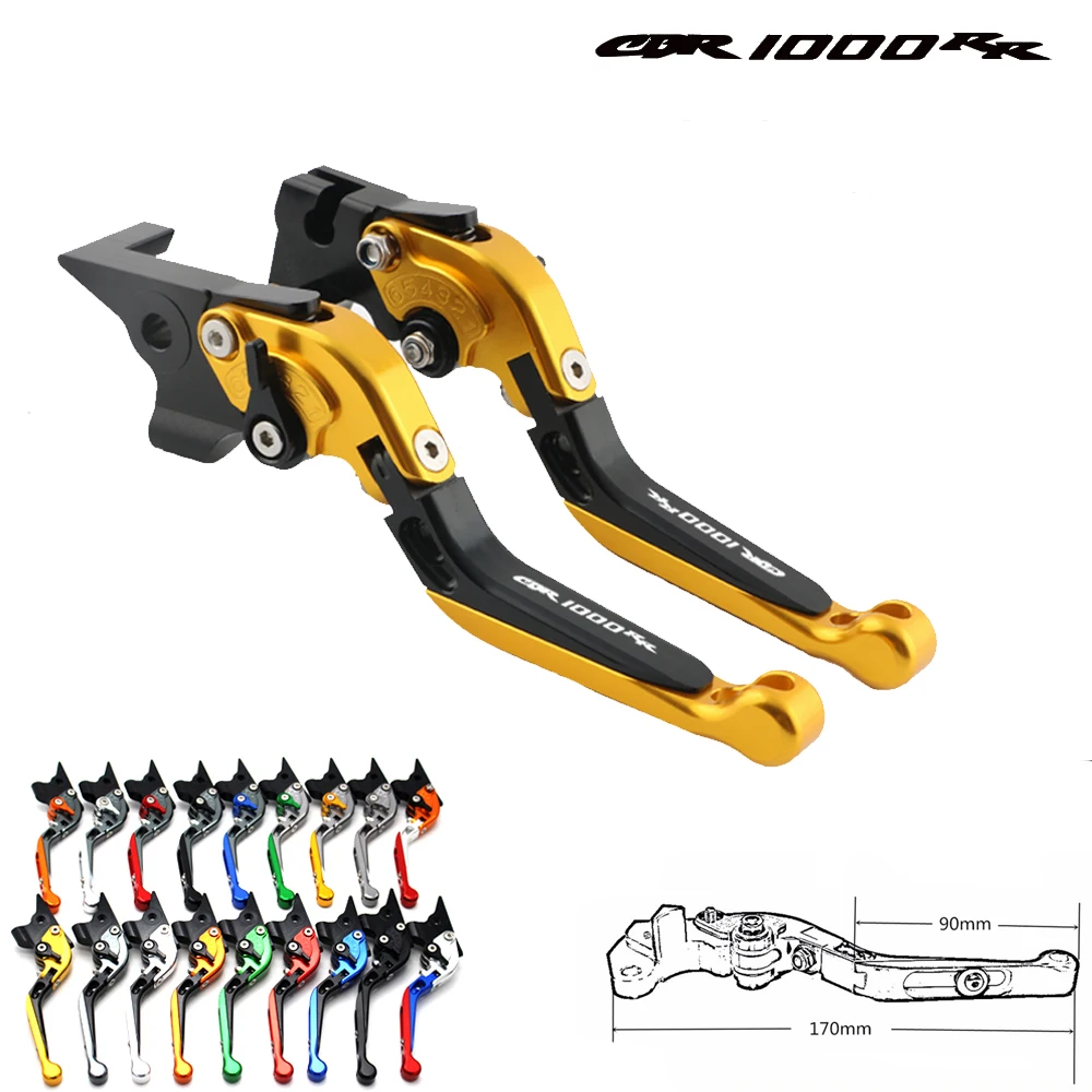 

For Honda CBR1000RR/FIREBLADE/SP 2017 2018 Folding Extendable Motorcycle Brake Clutch Levers