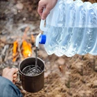 Складной герметичный контейнер для хранения воды, Походное ведро для воды на открытом воздухе, для кемпинга, Путешествий, Походов