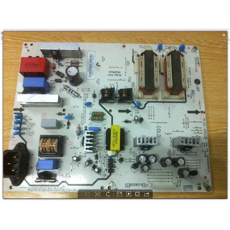 Enlarge PLHC-A942B 0500-0412-1300 3PCGC10038A-R For Power Supply / Backlight Inverter