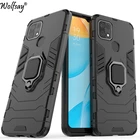 Чехол-бампер для Oppo A15, противоударный чехол с магнитной присоской и подставкой, полное покрытие для Oppo A15, чехол для A15 A15S A35 6,52 дюйма