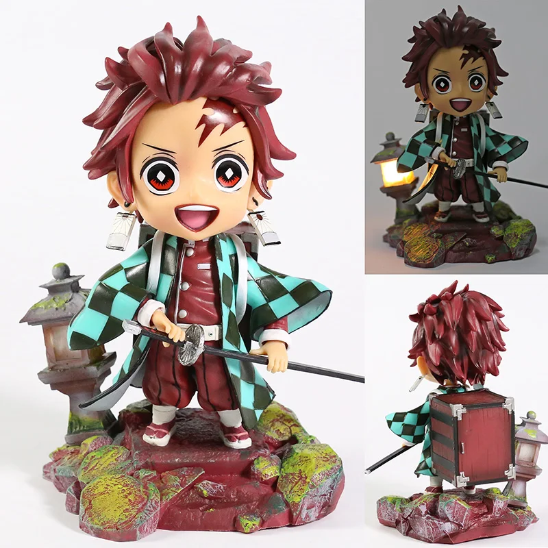 

Demon Slayer Kamado Tanjirou SH Statue Kimetsu no Yaiba PVC Figure Model Toy