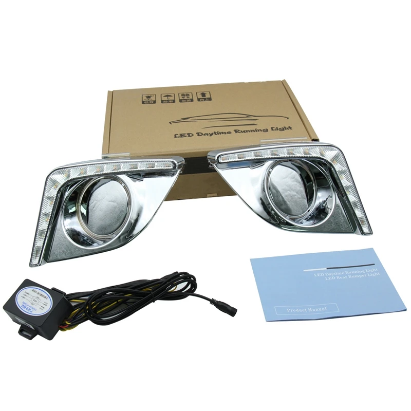 

2Pcs for Toyota Ralink 2014-2015 or Corolla Double Color Daytime Running Light