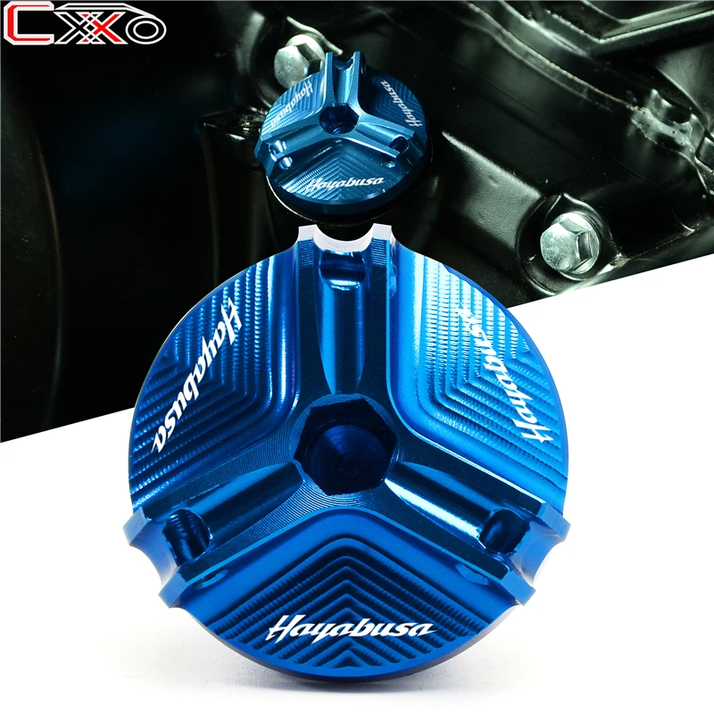 

For SUZUKI HAYABUSA GSX1300R RV 125/200 VANVAN GSX-R GSX-S GSXR 1000/750/600/125 Motorcycle Oil Filler Cap Engine plug Cover