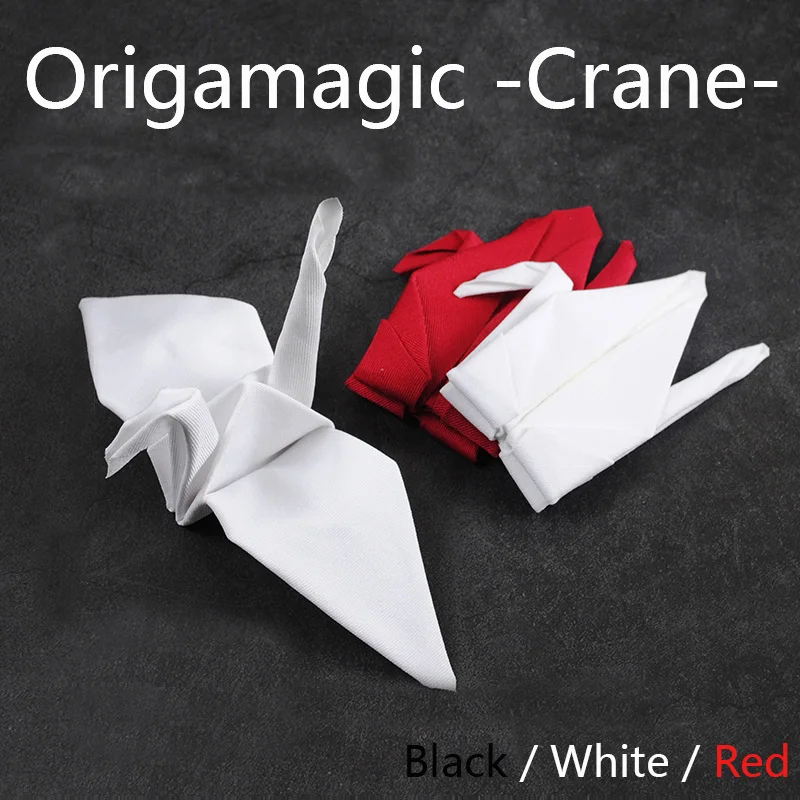 

Origamagic Crane Origami Magic - WHITE Color, Magic Trick ,Close Up Magic Props,Street,Accessories,Mentalism