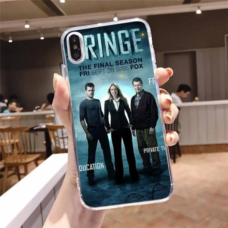 

Fringe American TV series Phone Case Transparent soft For iphone 5 5s 5c se 6 6s 7 8 11 12 plus mini x xs xr pro max