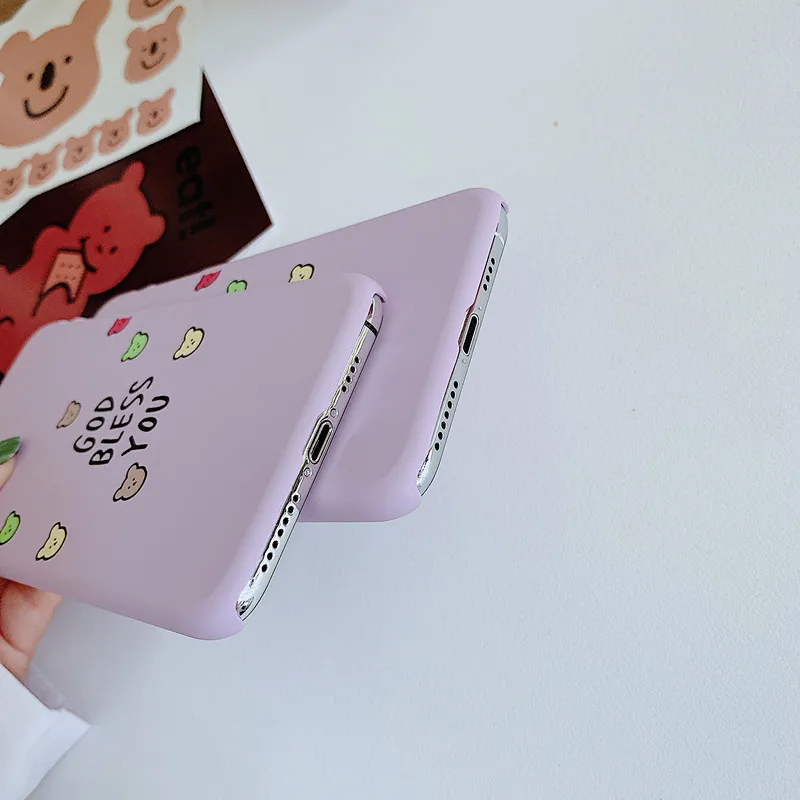 Половина посылка &quotБог благословит вас&quot чехол для телефона iPhone 6S 6Plus 7 8 X XR XSMAX