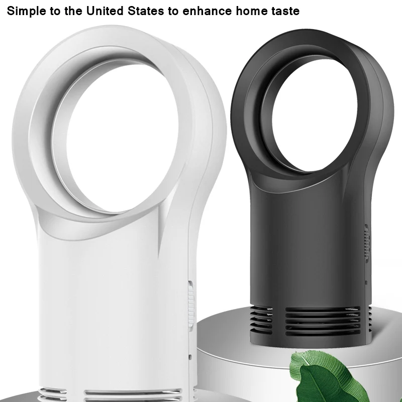 

Bladeless Heater Fan Desktop Table Winter Electric Warm Fan Air Blower Radiator Home Office Warmer Intelligent Heater ABS+PTC