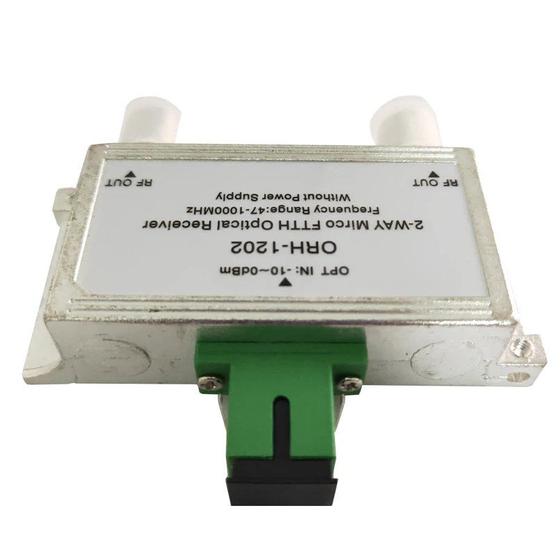 10 шт./лот Gecen 2 way 47-1000 МГц ORH-1202 Мини FTTH отрицательный оптический приемник |