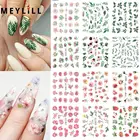 12 шт., Водные Наклейки для дизайна ногтей