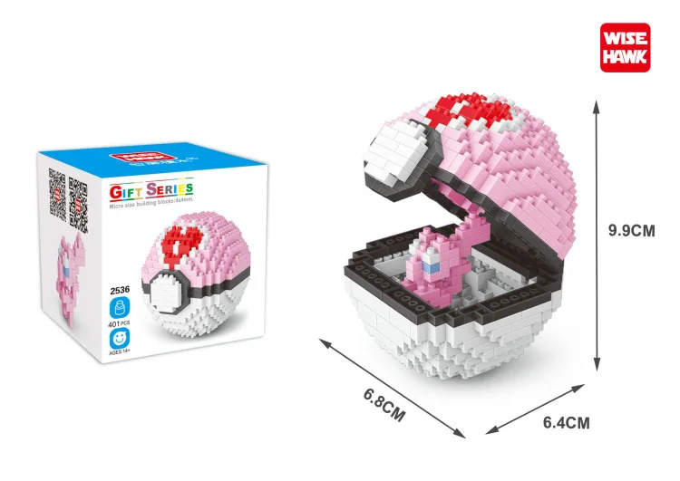 Мини Строительные блоки наборы сборка эльф мяч строительные игрушки головоломка