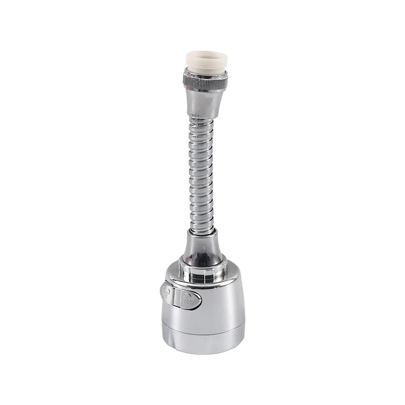 

Flexible Faucet Pressurized Flower Sprayer Head Kitchen Sink Aerator 360 Rotatable Adjustable Water Saving Tap Anti -Splash