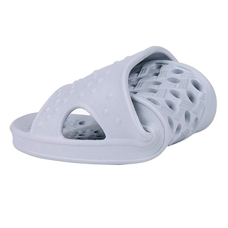 Мужская летняя пляжная обувь с перфорацией нескользящая для ванной домашние