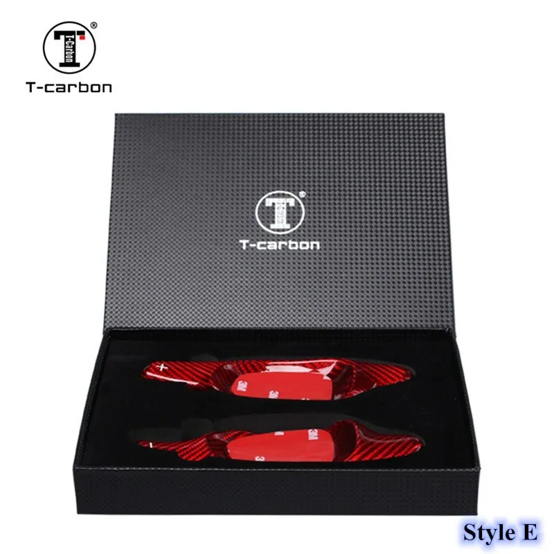 Автомобильный Стайлинг углеродное волокно рулевое колесо сдвиг весло