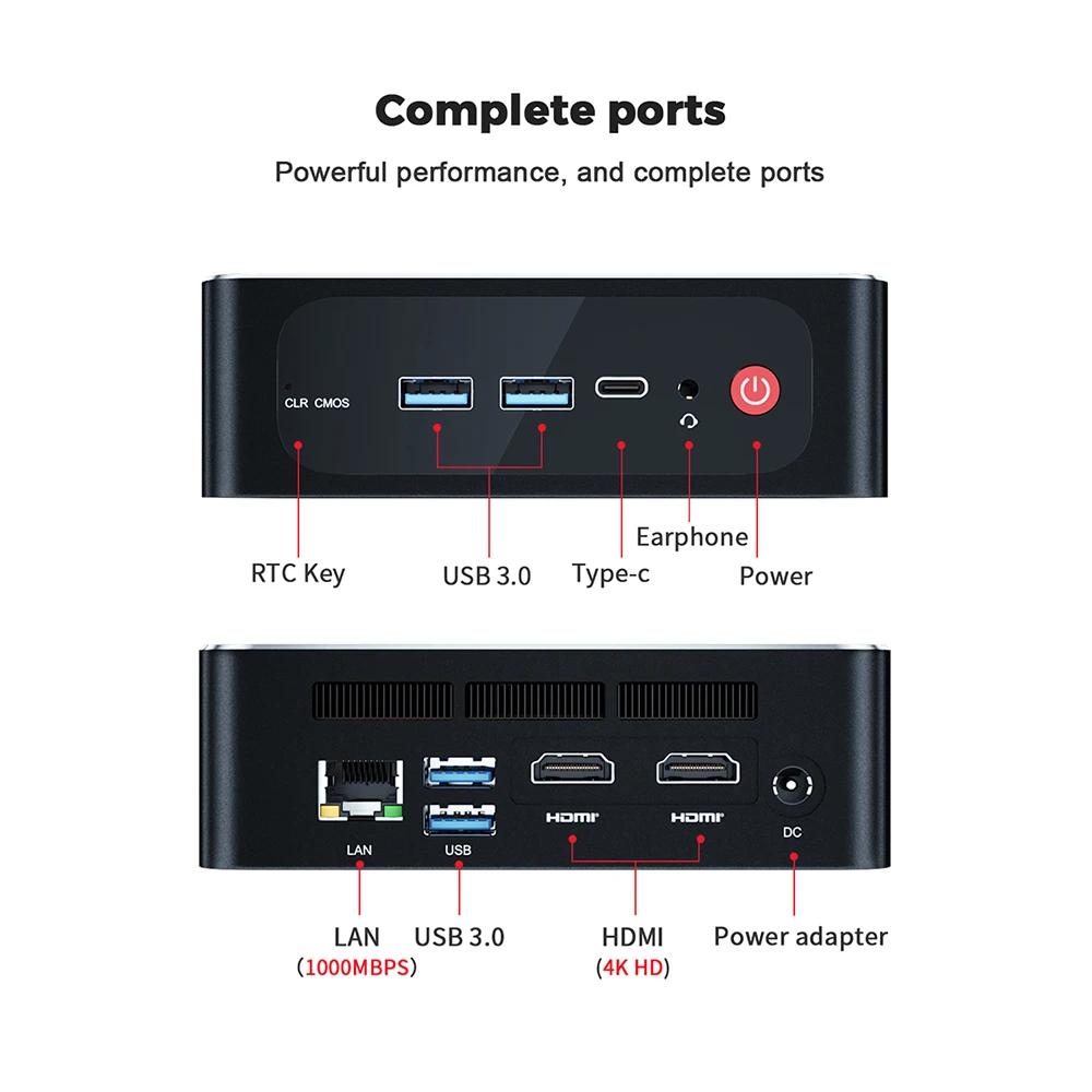 2022 Beelink SER3 AMD Ryzen 7 3750H Windows 10 Pro MINI PC DDR4 16GB RAM 256GB SSD WIFI BT Gaming Computador Gamer SATA HDD NVME |
