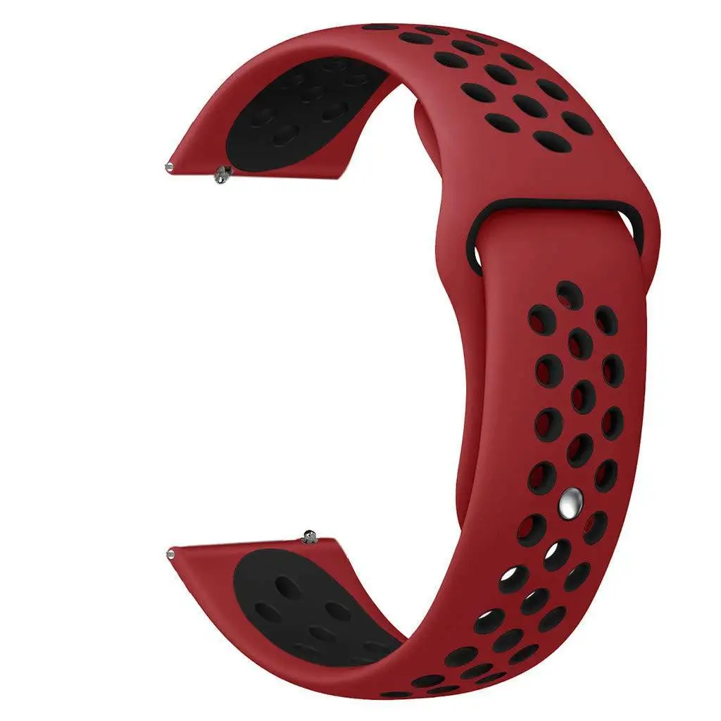 Силиконовый ремешок для браслета Huami Amazfit Pace/Stratos 2 2 S/для samsung gear S3 ремень для Xiaomi Amazfit Bip Молодежный ремешок