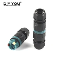 km20 ip68 waterproof quick wire connector 3 pin adapter cable fast connectors terminal plug in connection conductor with lever