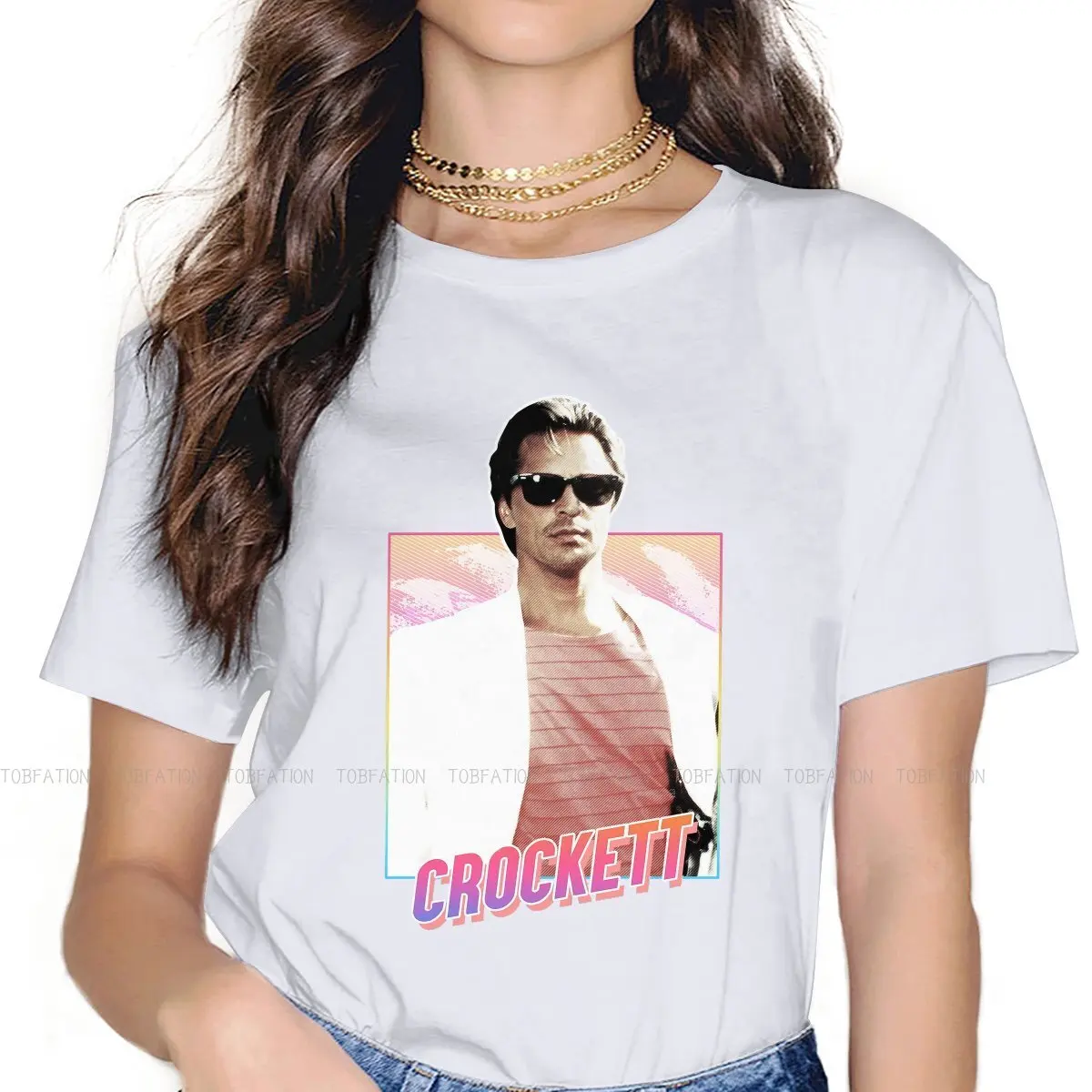 

Crockett Special TShirt for Girl Miami Vice Comfortable Hip Hop Gift Idea T Shirt Short Sleeve