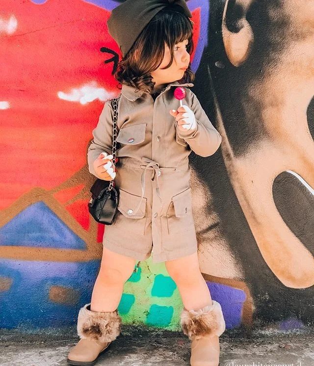 Куртка с длинным рукавом для мальчиков и девочек однотонная однобортная куртка