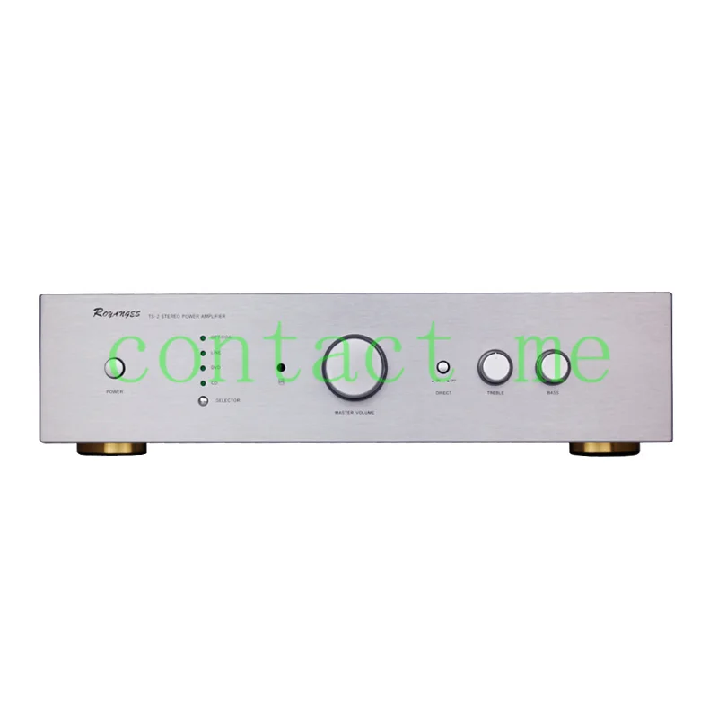 

ROYANGES TS-2 HiFi power amplifier, Fever hifi 2.0 home amp with remote control imported components, output power: 200W*2