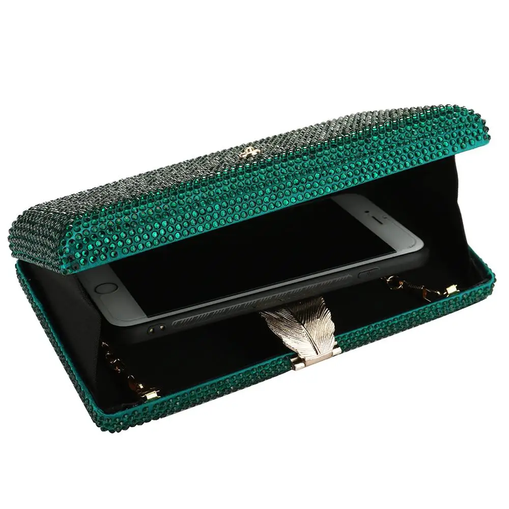 Золотая вечерняя сумка Роскошная сумочка с кристаллами и стразами розовые