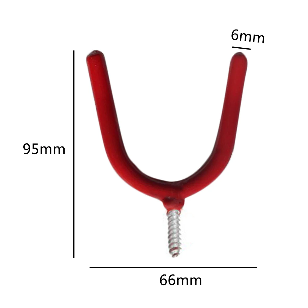 

6PCS Y-Shaped Plastic Dipping Tool Hook Garage Hook Multi-Purpose Hook Mop Hook calm