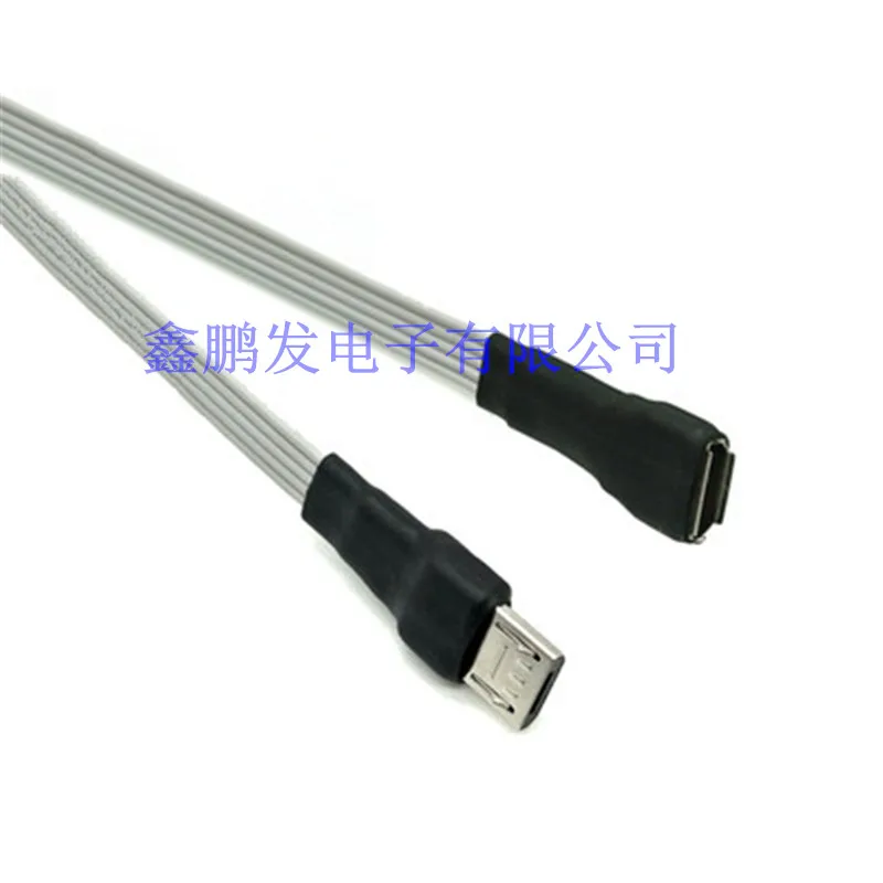 Кабель-удлинитель штекер Micro USB 2 0/2 0/0 1/0 2/1/2 м 5 контактов штекер-гнездо |