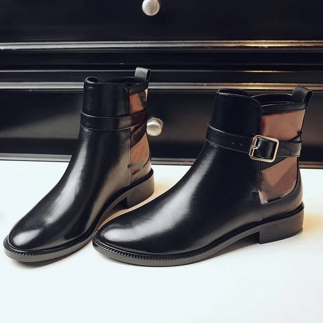 2020 г. высококачественные ботинки на плоской подошве женская обувь пикантные