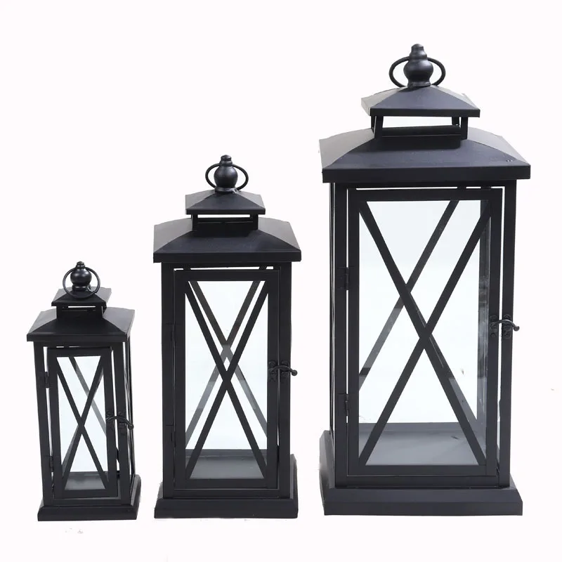 

European Style Home Decoration Lantern Iron Candlestick Garden Accessories Outdoor Decor Candelabra Cage Oiseaux Decoration A