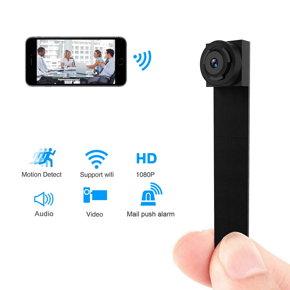 Мини камера 1080P беспроводная full HD Wi Fi|Компактные видеокамеры| |