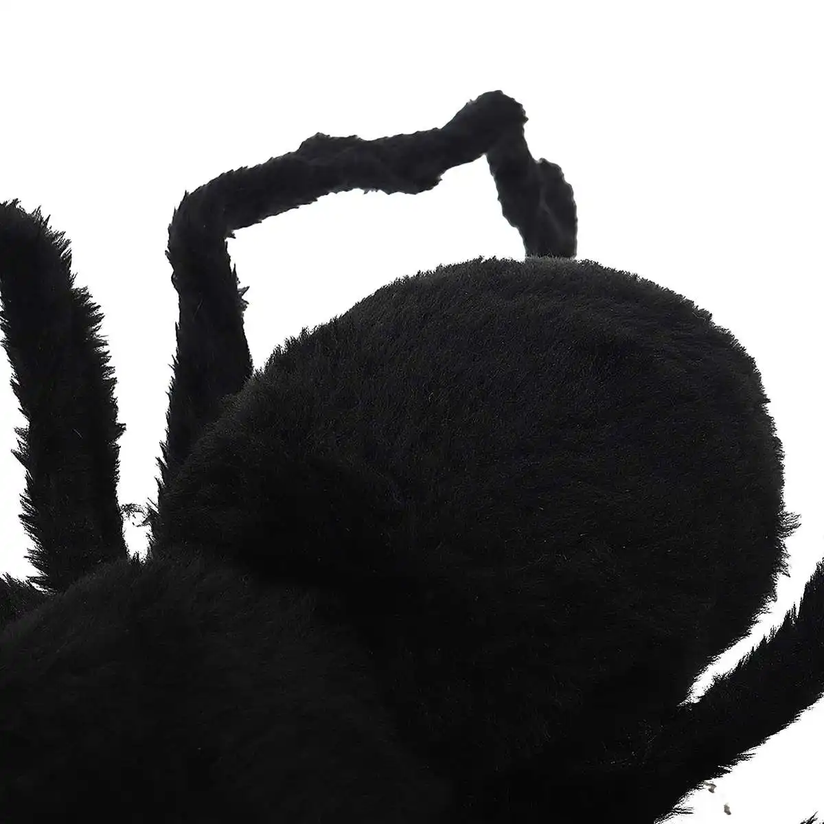 

125cm Giant Spider Halloween Props Plush Spiders Simulation Black Spider Jokes Toys Prank Trick For Halloween Party Event Decor