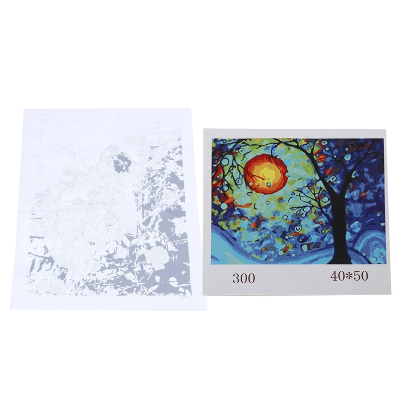 2 комплекта масляной краски сделай сам по номерам Dream Tree от Van Gogh Little Girl и White Pigeon |