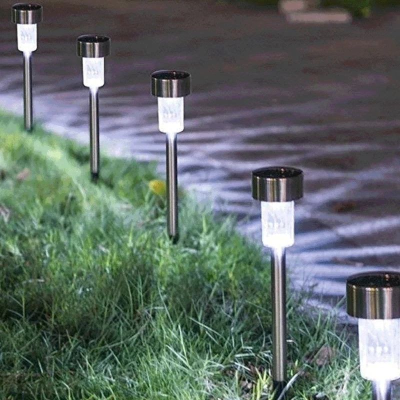 

Outdoors Led Solar Lights Outdoor Solar Led Lawn Lamps Street Lighting Luminaria for Garden Decoration Solar Powered Path Lights