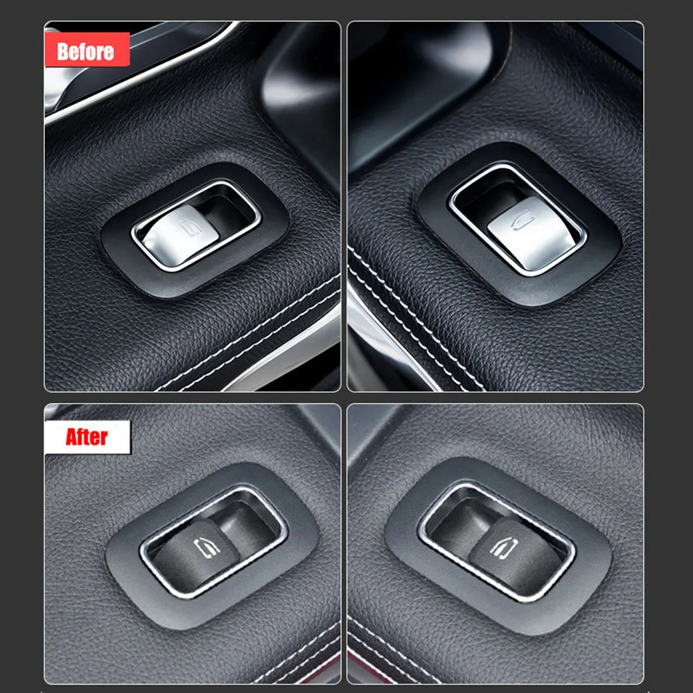 

Accessory Button Cover Parts 13pcs/Set Inner Trim For Benz A B GLB Class W177 W247 2020