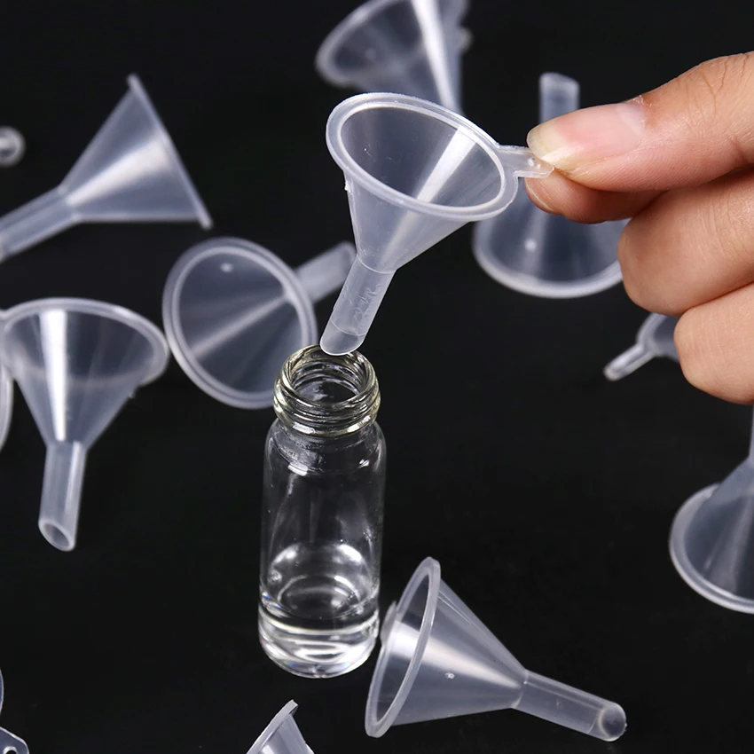 Plastic For Perfume Diffuser Bottle Mini Liquid Oil Funnels Labs Specialty Tool School Student Experimental Practice Supplies | Канцтовары