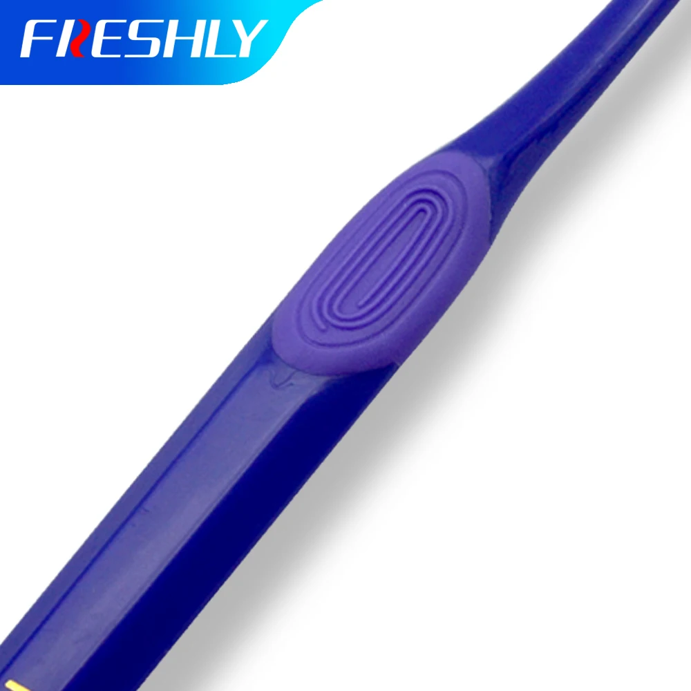 Свежезубная щетка Экологичная Мягкая щетина чистые десны для взрослых средняя