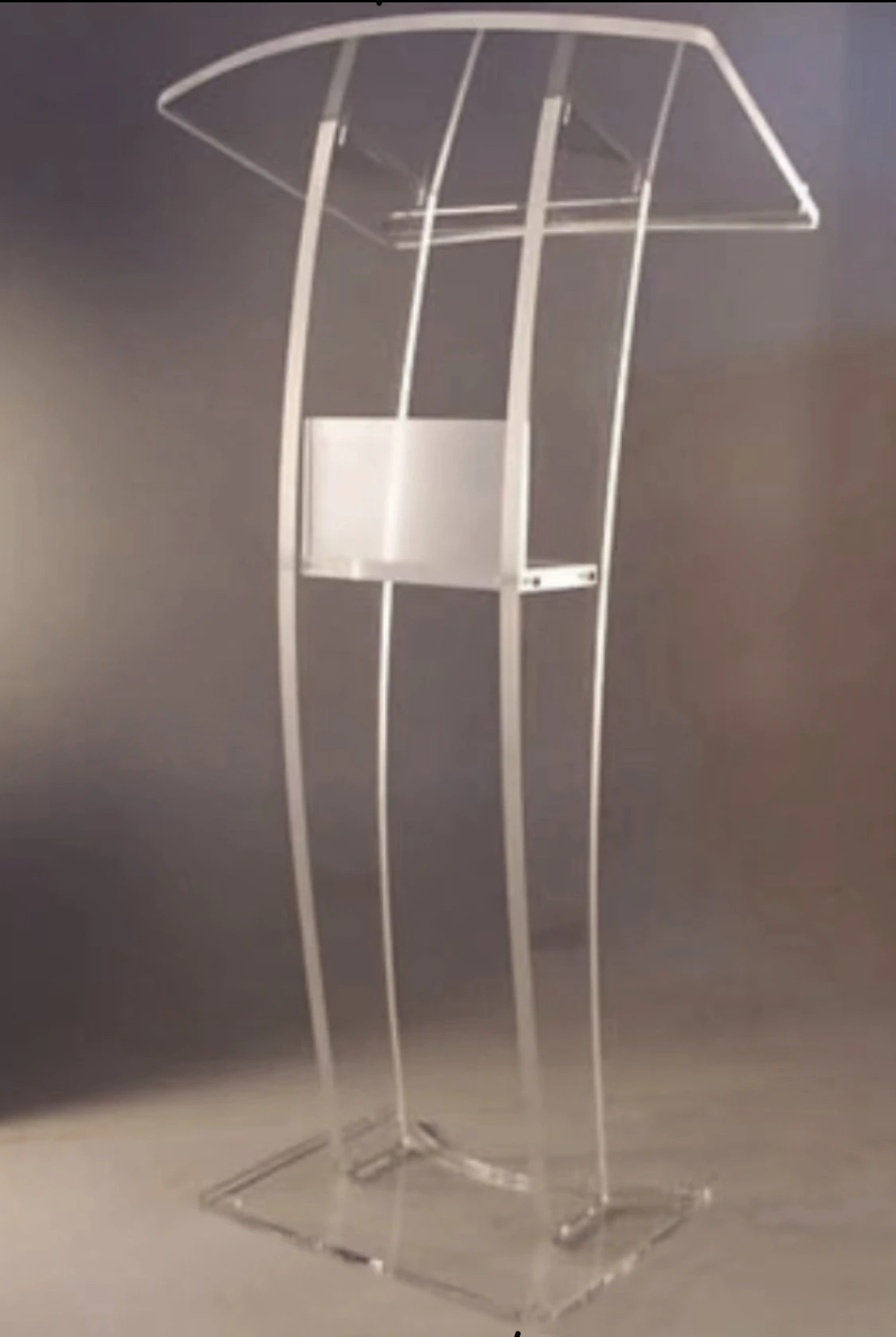 

Transparent Acrylic Church Platform Perspex Church Rostrum Plexiglass Church Lectern Wholesale Church Lectern